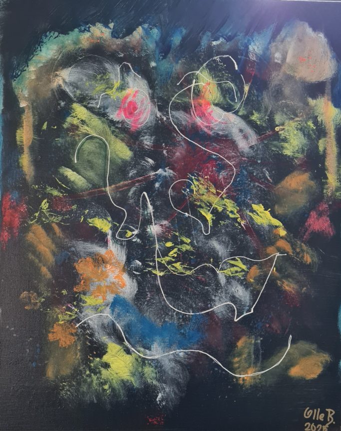 Abstrakt clown